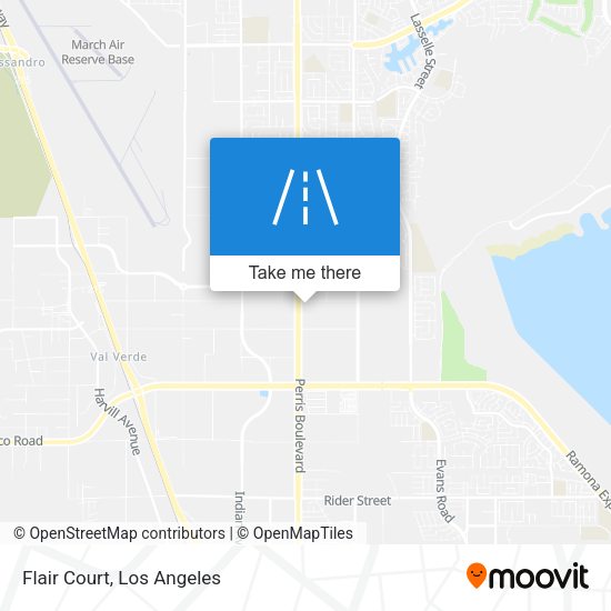 Mapa de Flair Court