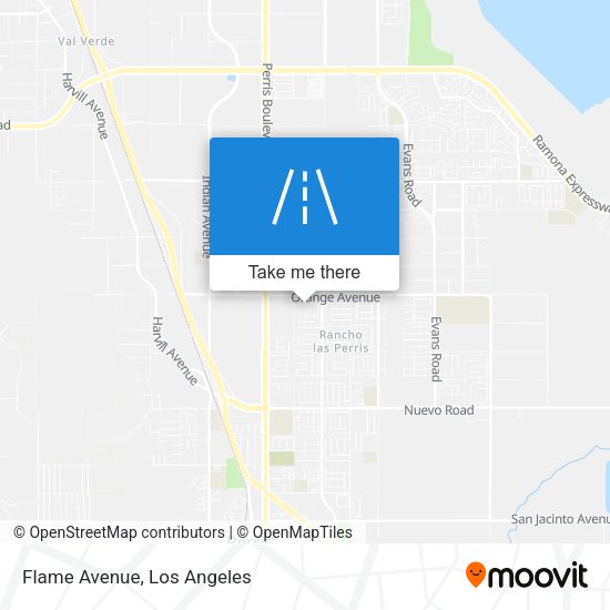 Mapa de Flame Avenue