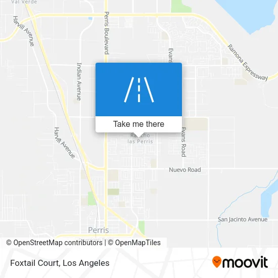 Foxtail Court map