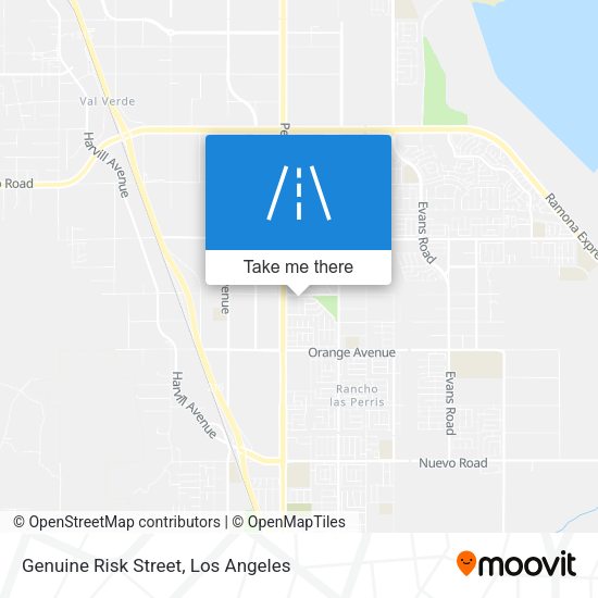 Genuine Risk Street map