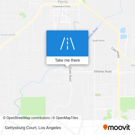 Gettysburg Court map