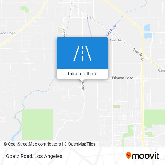 Mapa de Goetz Road