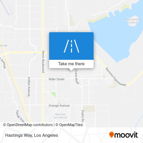 Mapa de Hastings Way