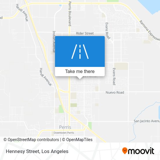 Mapa de Hennesy Street