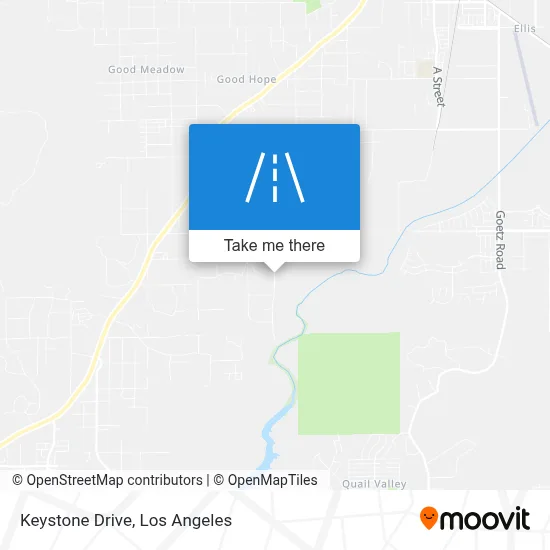 Keystone Drive map