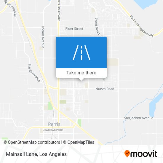 Mapa de Mainsail Lane