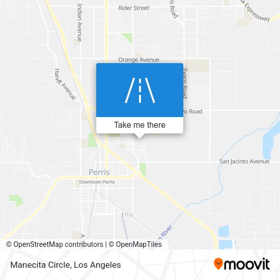 Mapa de Manecita Circle