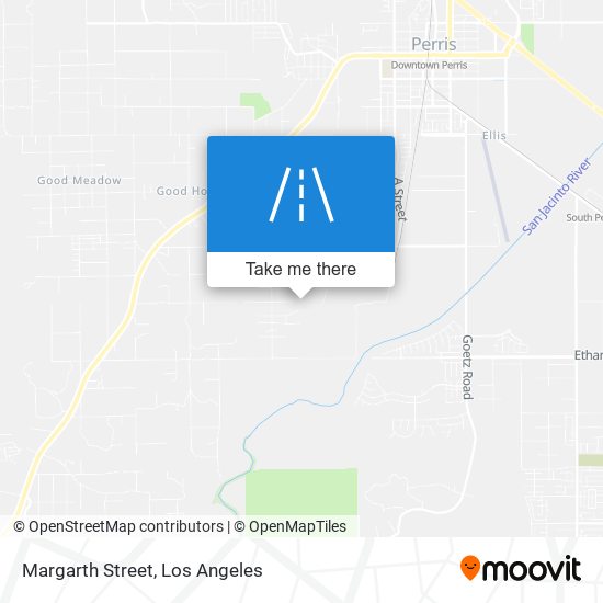 Margarth Street map