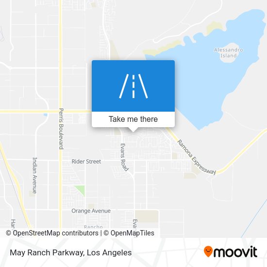 May Ranch Parkway map