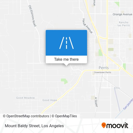 Mount Baldy Street map