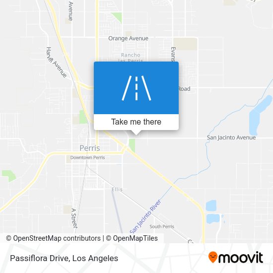 Passiflora Drive map