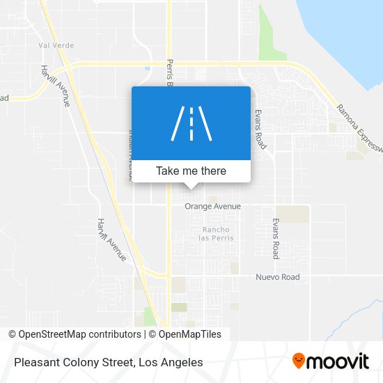Pleasant Colony Street map
