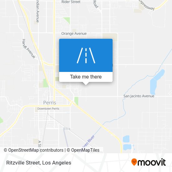 Ritzville Street map