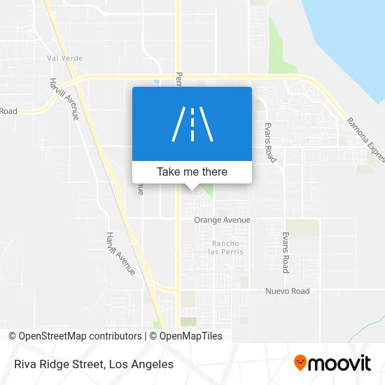 Riva Ridge Street map