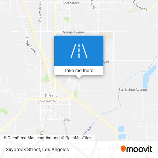 Mapa de Saybrook Street