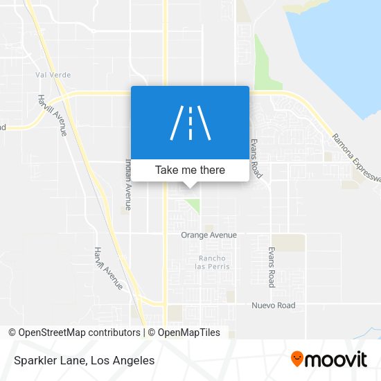 Mapa de Sparkler Lane