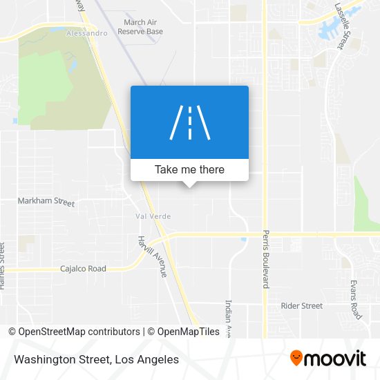 Mapa de Washington Street
