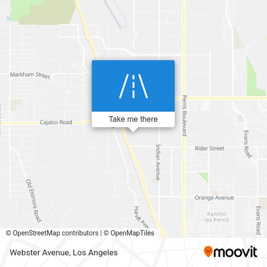 Mapa de Webster Avenue