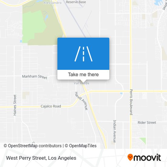 Mapa de West Perry Street