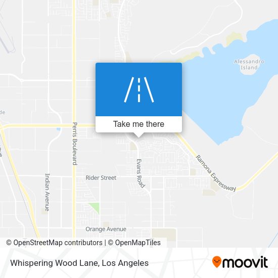 Mapa de Whispering Wood Lane