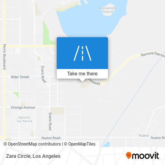 Mapa de Zara Circle
