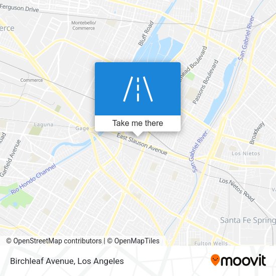 Mapa de Birchleaf Avenue