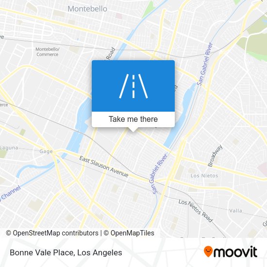 Mapa de Bonne Vale Place