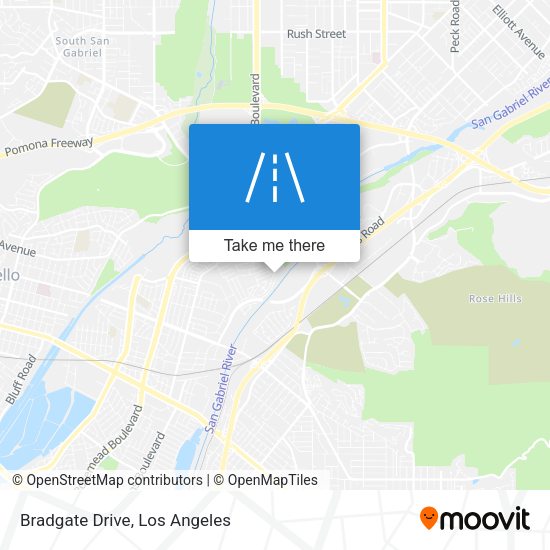 Mapa de Bradgate Drive
