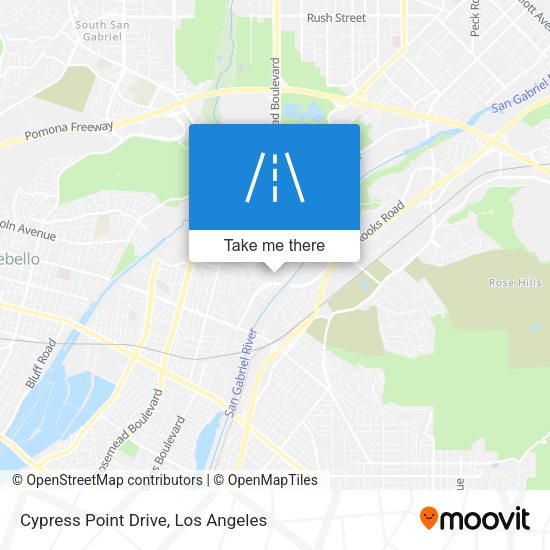 Mapa de Cypress Point Drive
