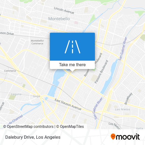 Mapa de Dalebury Drive