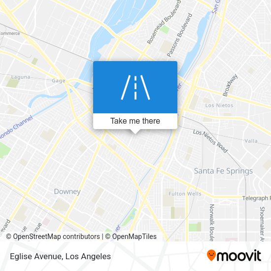 Mapa de Eglise Avenue