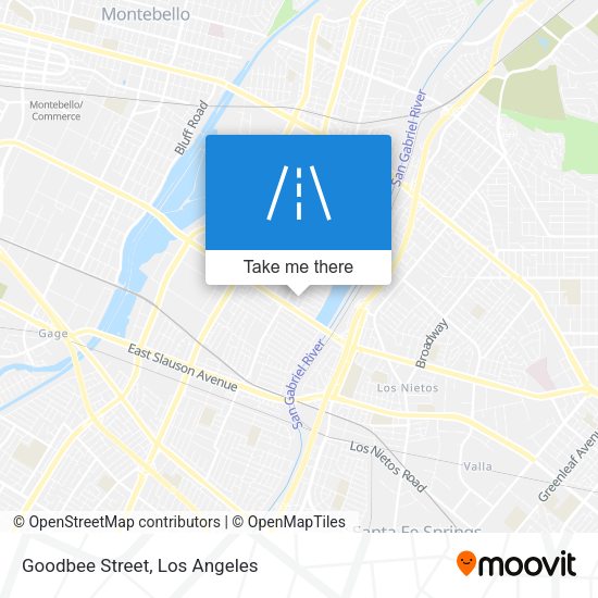 Goodbee Street map