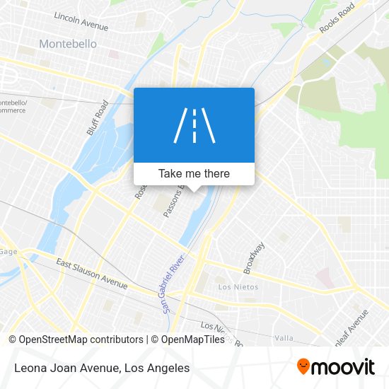 Mapa de Leona Joan Avenue