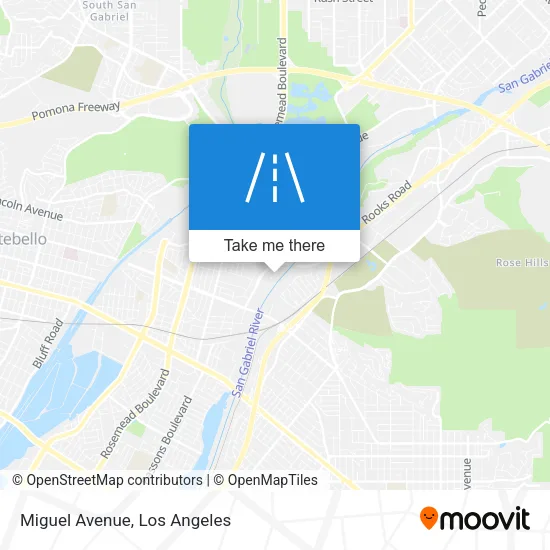 Miguel Avenue map