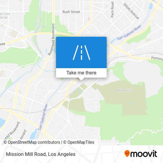 Mapa de Mission Mill Road