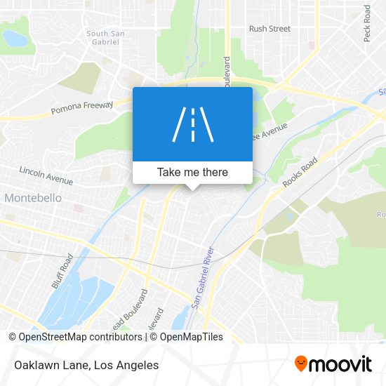 Mapa de Oaklawn Lane