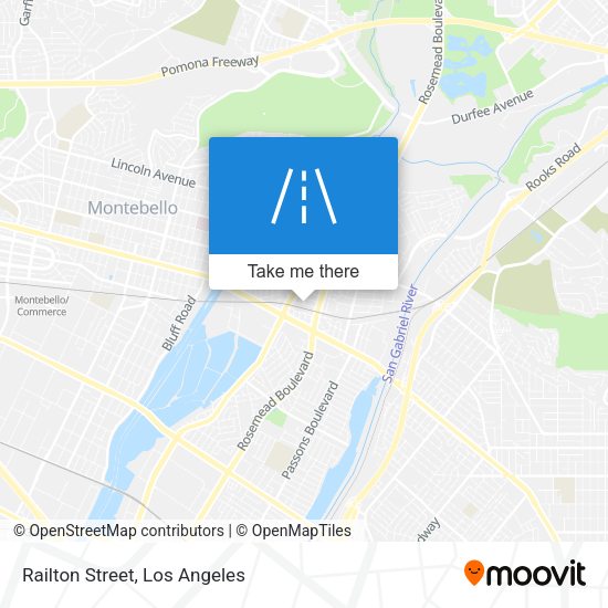 Mapa de Railton Street