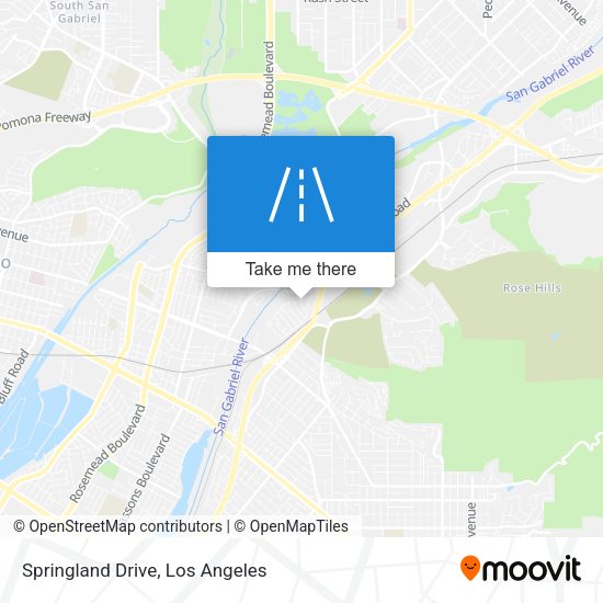 Springland Drive map