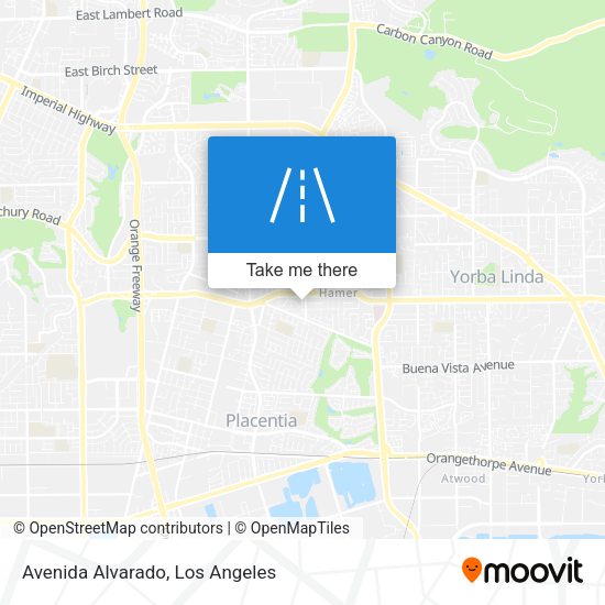 Avenida Alvarado map