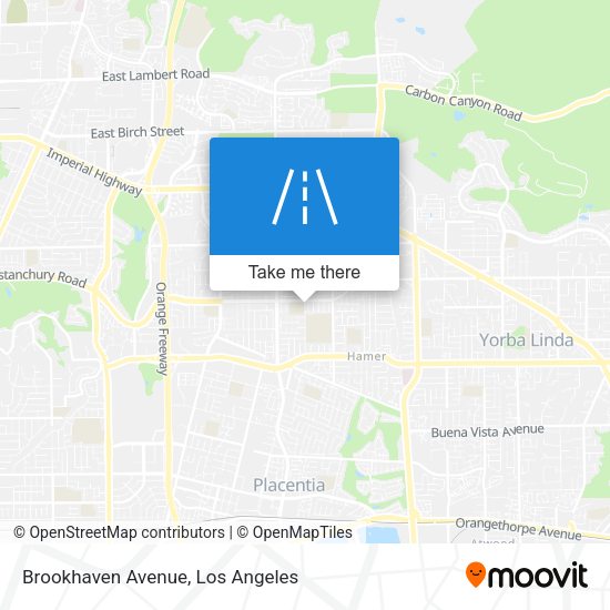 Mapa de Brookhaven Avenue