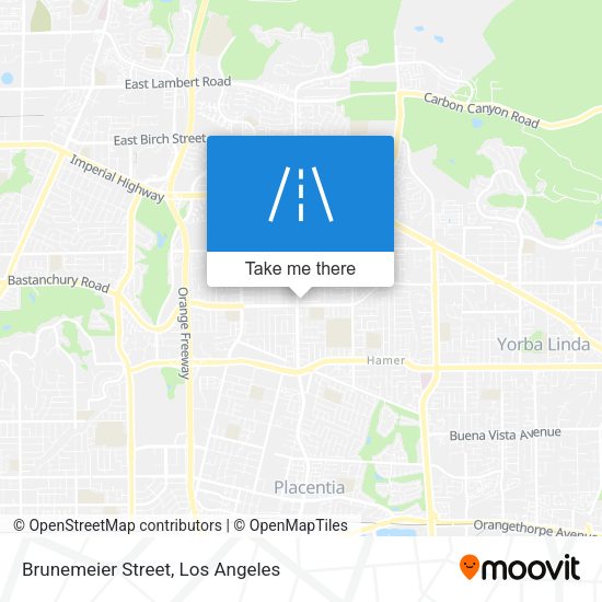 Mapa de Brunemeier Street