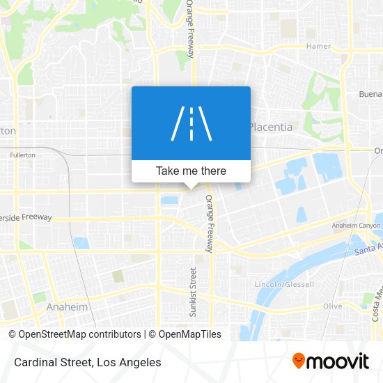 Mapa de Cardinal Street