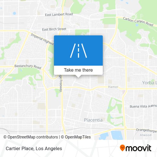 Mapa de Cartier Place