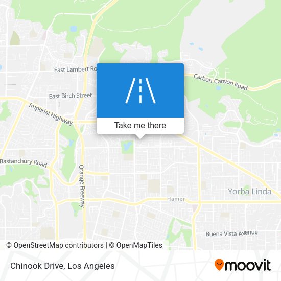Mapa de Chinook Drive