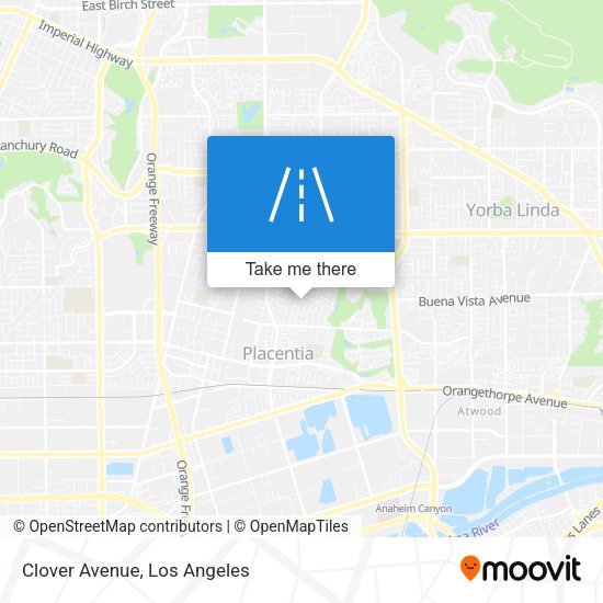 Mapa de Clover Avenue