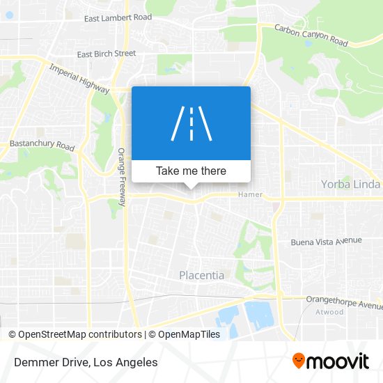 Mapa de Demmer Drive