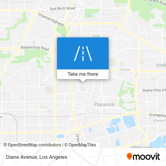 Mapa de Diane Avenue