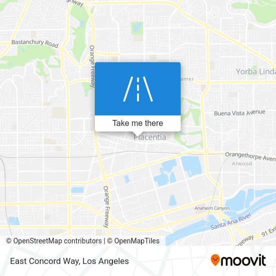 East Concord Way map