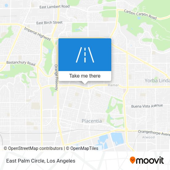 East Palm Circle map