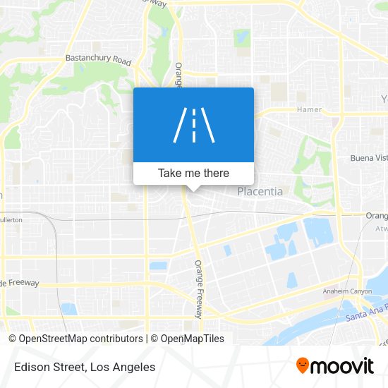 Mapa de Edison Street